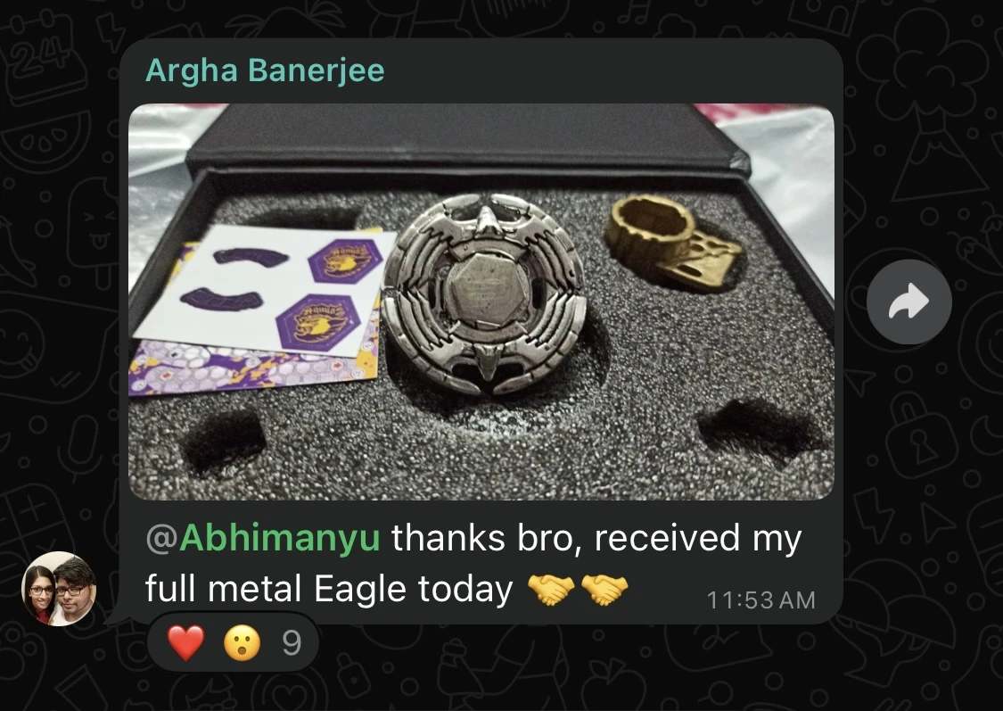 SpiralForge Customer Review Argha Banerjee
