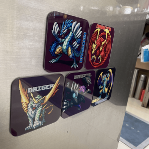 Beyblade Bit Beast Magnetic Stickers