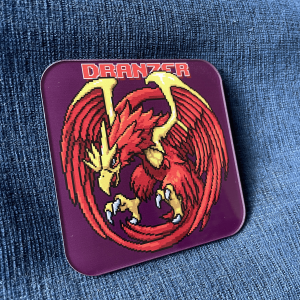 Beyblade Bit Beast Magnetic Stickers Dranzer