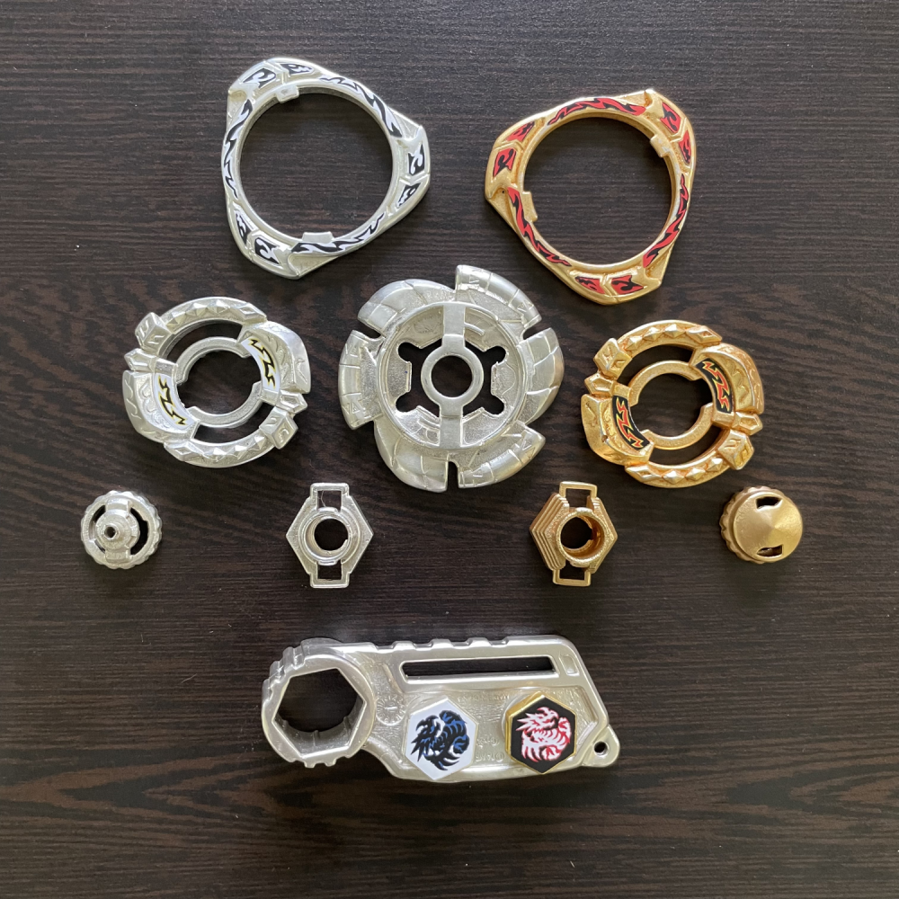 spiralforge omega dragonis all metal beyblade