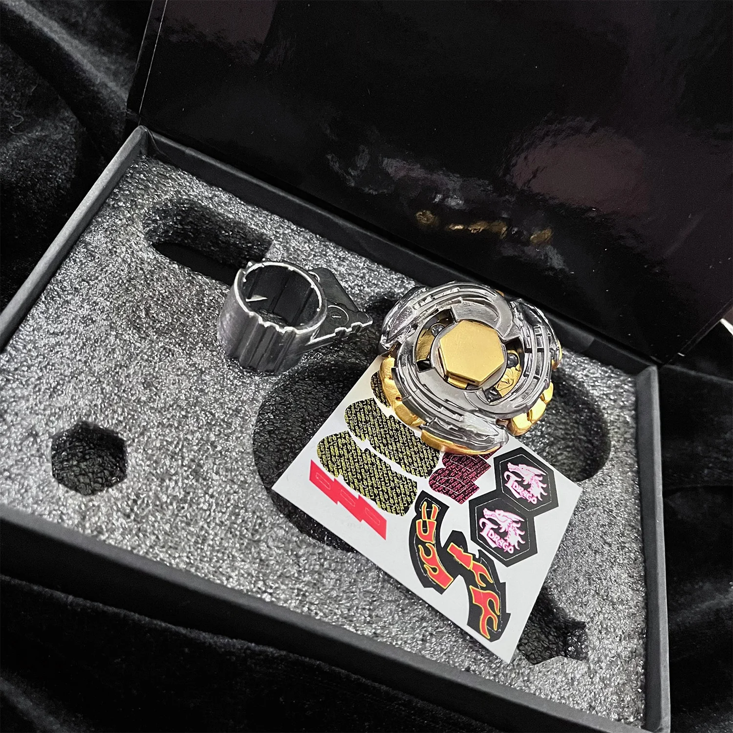 Full-Metal Lightning L-Drago Black Version Stickers