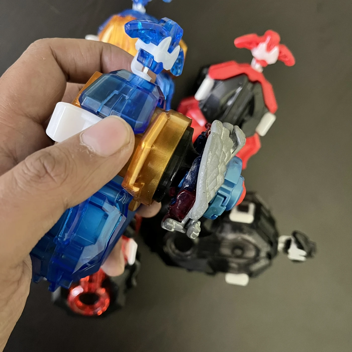 modded burst db launcher for mfb - fitting closeup