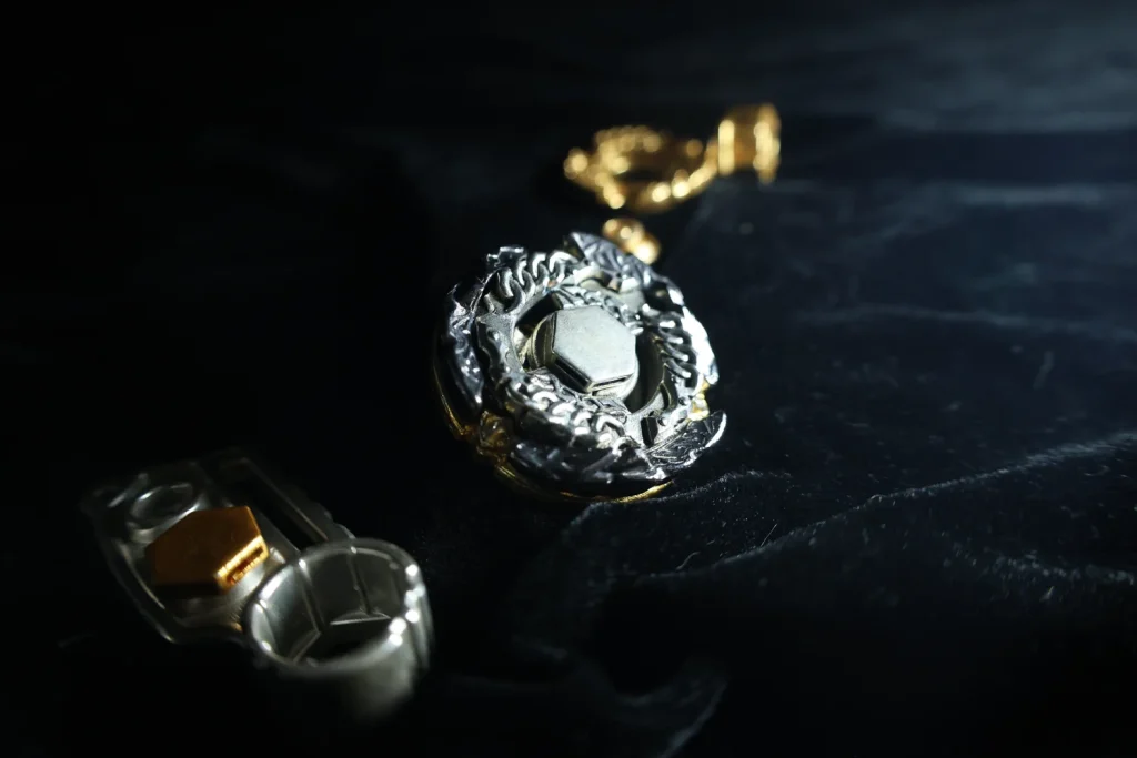 full metal hades kerbecs beyblade set silver version